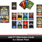 Mattel Games UNO Elite Formula 1 Booster Set 2 Pack with 60 Elite Action Cards, 2025 Core Edition