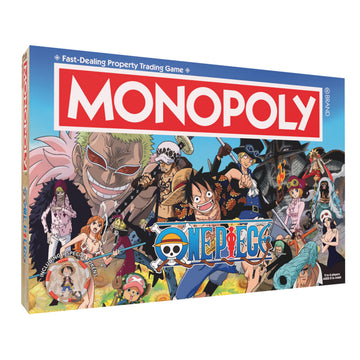 Monopoly: One Piece Edition Board Game | Buy, Sell, Trade with Popular Characters from the Manga & Anime Series | Featuring 9 Miniature Tokens |