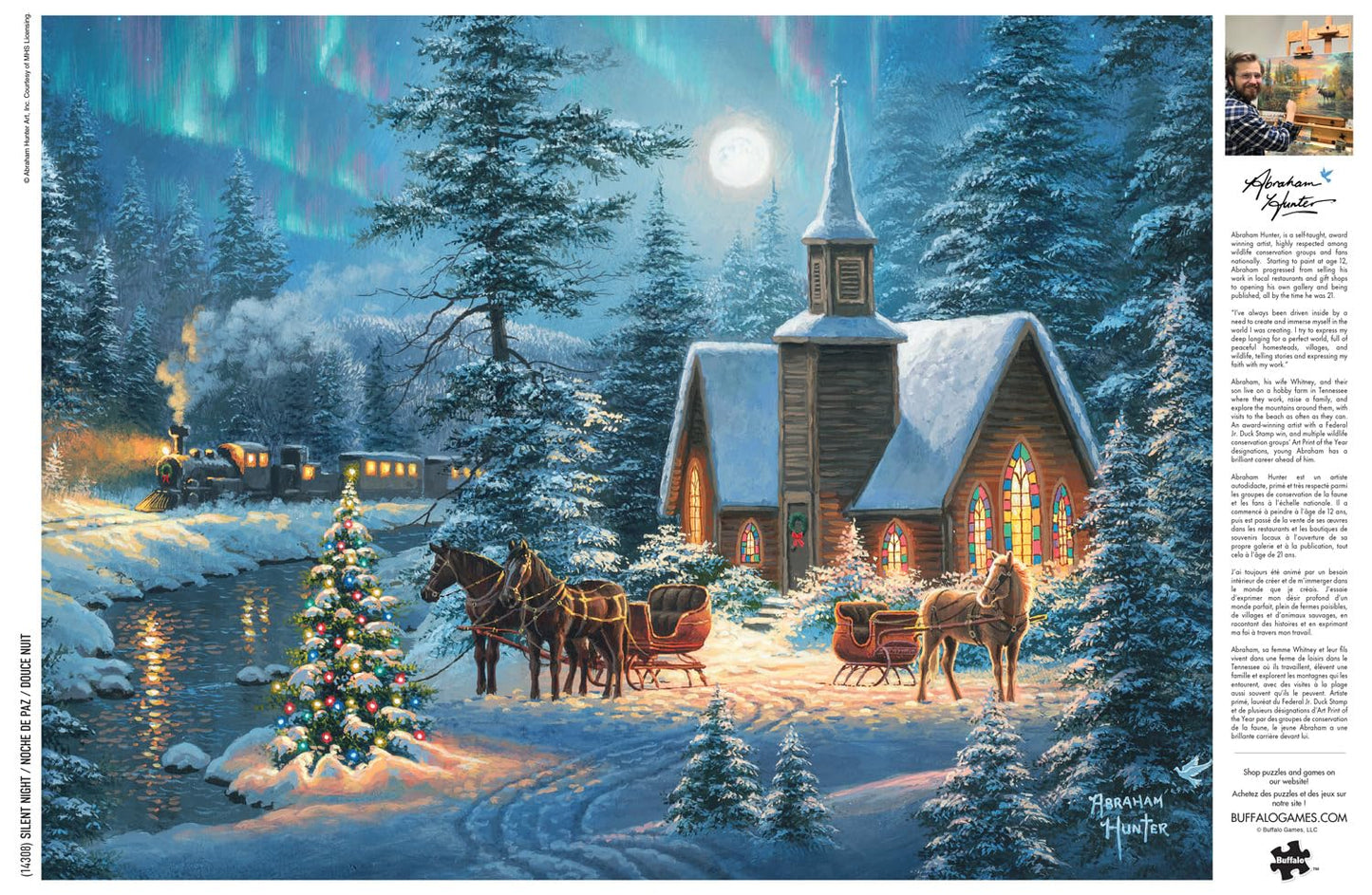 Buffalo Games - Silent Night - 1000 Piece Jigsaw Puzzle for Adults