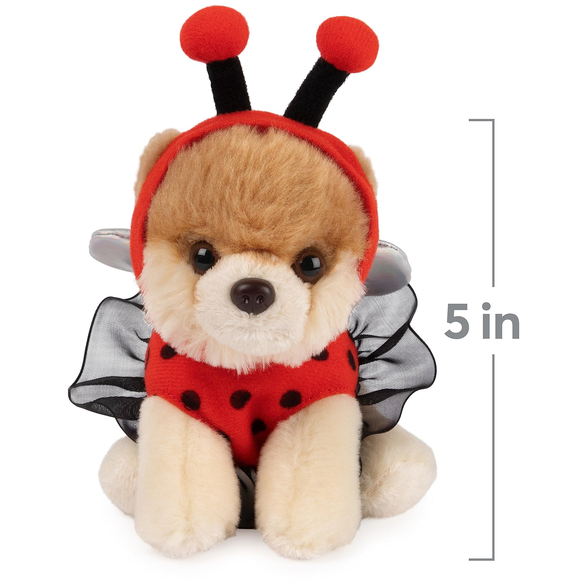 GUND Itty Bitty Boo Ladybug 5-Inch Plush Toy for Ages 1+