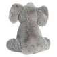 Aurora® Cuddly Elephant Stuffed Animal - Cozy Comfort - Endless Snuggles - Gray 14 Inches