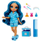 Rainbow High Jr High PJ Party - Skyler, Blue 9" Posable Fashion Doll with Soft Onesie, Slippers, Fun Play Accessories, Great Toy Gift for Girls Kids