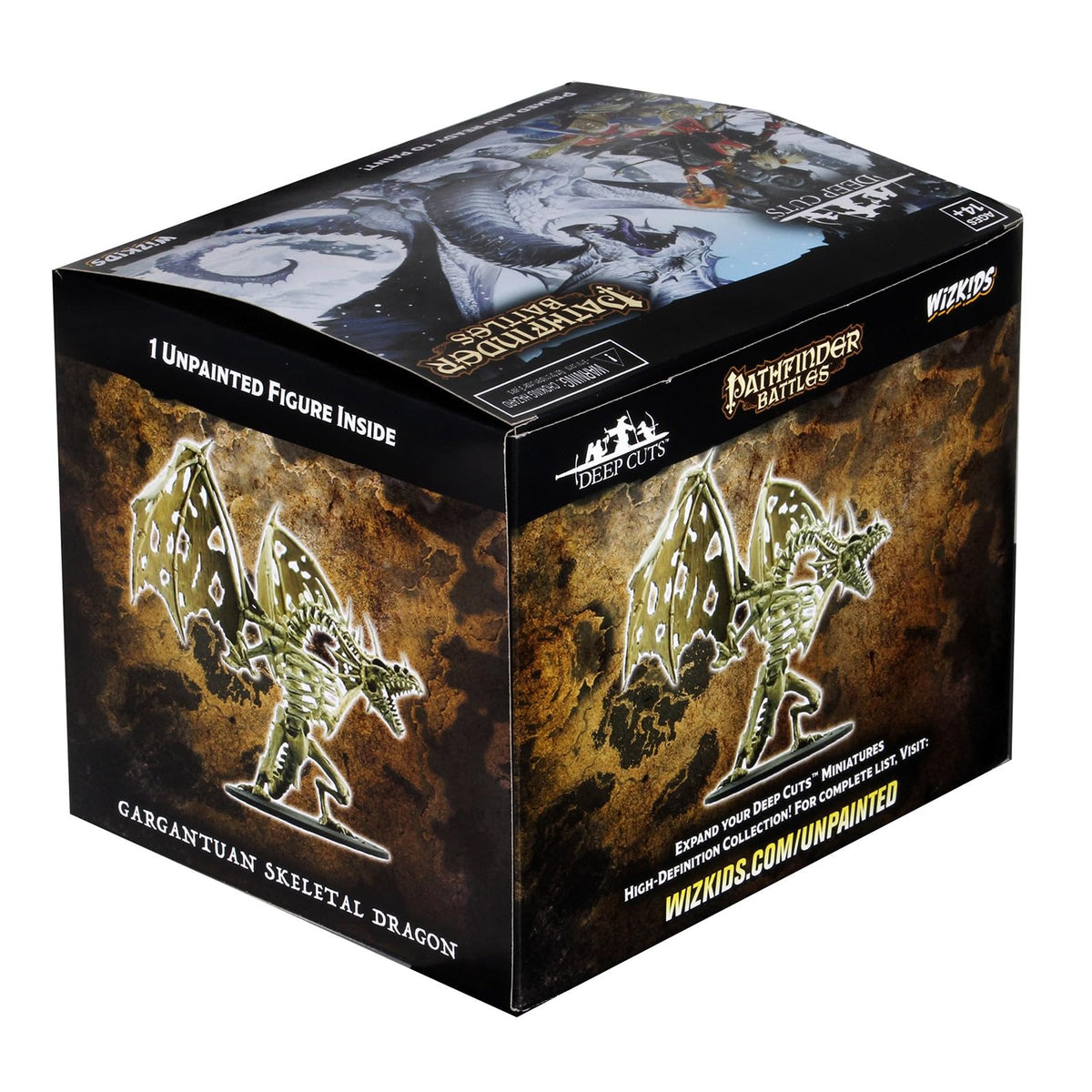 WizKids Pathfinder Battles Deep Cuts - Gargantuan Skeletal Dragon