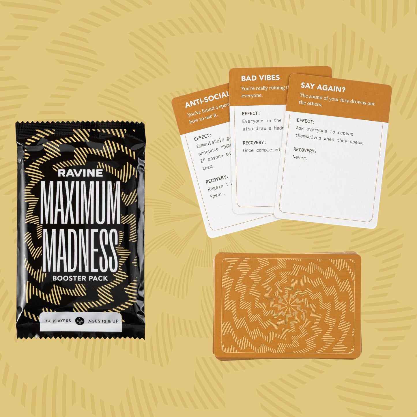 Stellar Factory Ravine Booster Pack: Maximum Madness | New Madness Variant | 19 New Madness Cards | Ravine Expansion