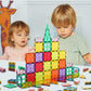 FlatGoat Magnetic Tiles 106 Piece Set, Magnet Building Blocks for Kids Toddlers, STEM Construction Toys with Gift Box for Ages 3 4 5 6 7 8+ Year Old