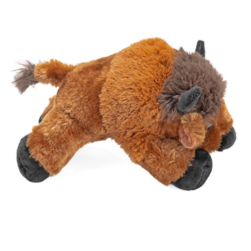 Wild Republic Hug’ems Mini Bison Stuffed Animal - 7"