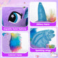 Houwsbaby 14'' Purple LED Light Up Unicorn Stuffed Animal,Unicorn Plush Toy,Glowing Horse Plush Toy Night Light Glitter Present for Kids Boys Girls
