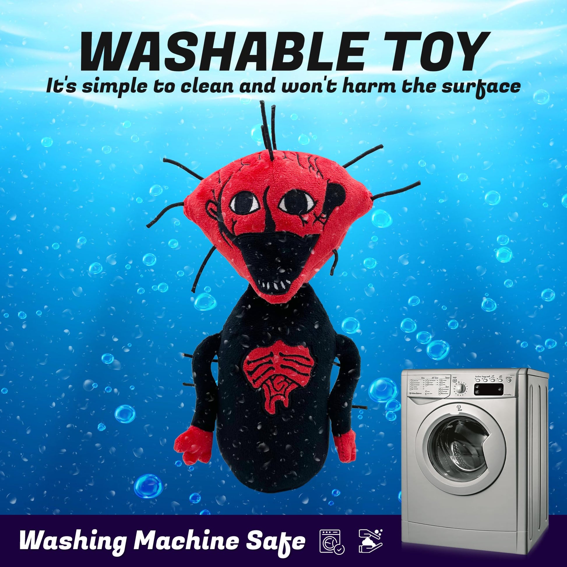 The Boiled One Plush Toy The Boiled One Scary Phenom Phenomenon Unique Horror Game Peripherals Stuffed Animals Plushies Doll Home Decor Horror Gift