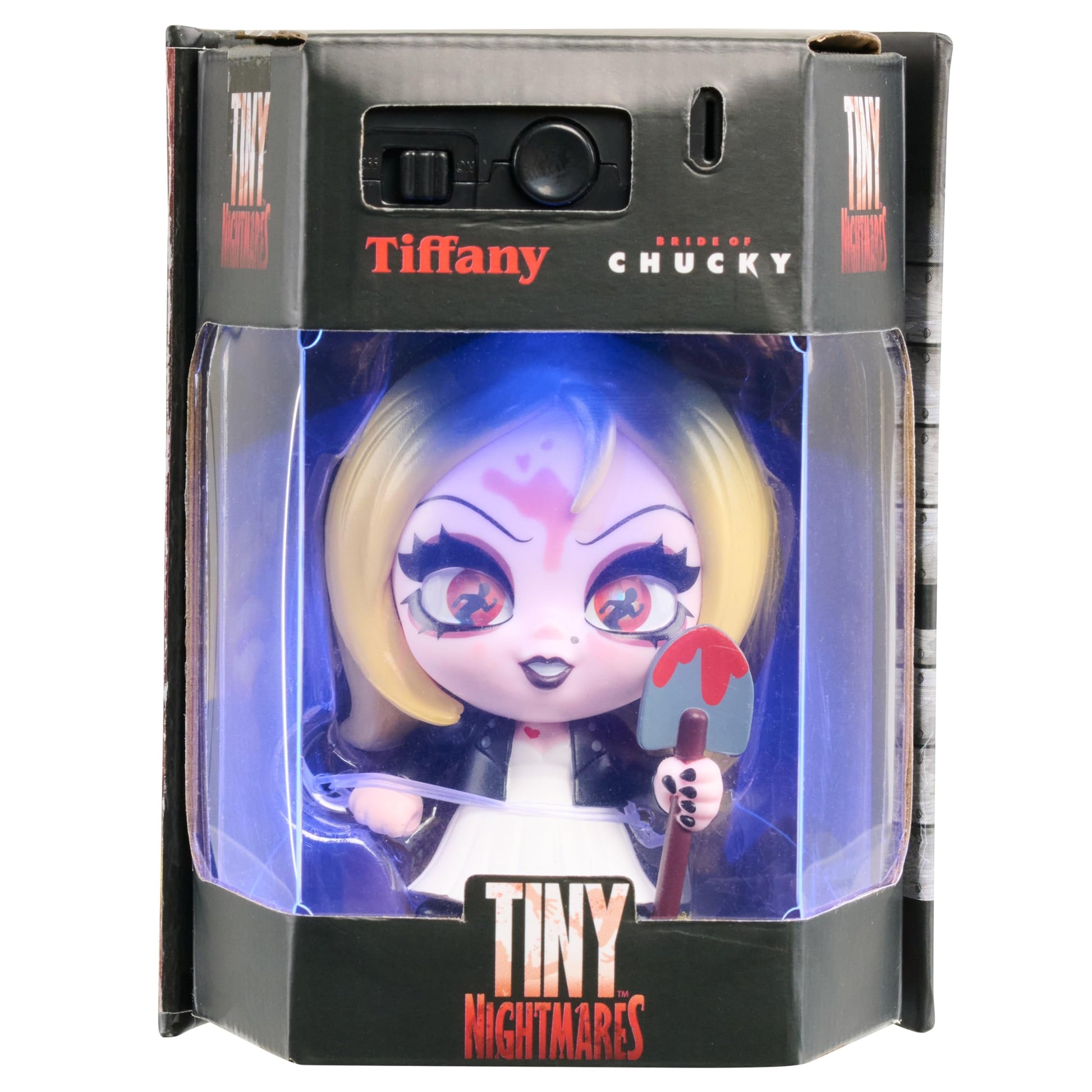 Tiny Nightmares 3-inch Black Light Edition Collectible Tiffany Figure, Amazon Exclusive, Toy for Fans, Teenagers, Adults. Boys, Girls, Ages 14 and Up