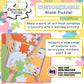 Hygloss 4 Blank Jigsaw Puzzles with Envelopes - 8.5 x 11 Inch, 12 Pieces Each - DYI Party invites, Perfect for Decorating, Kids' Activities, Arts