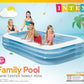 INTEX 58484EP Swim Center Inflatable Family Pool: 277 Gallon Capacity - 120" x 72" x 22" - Blue