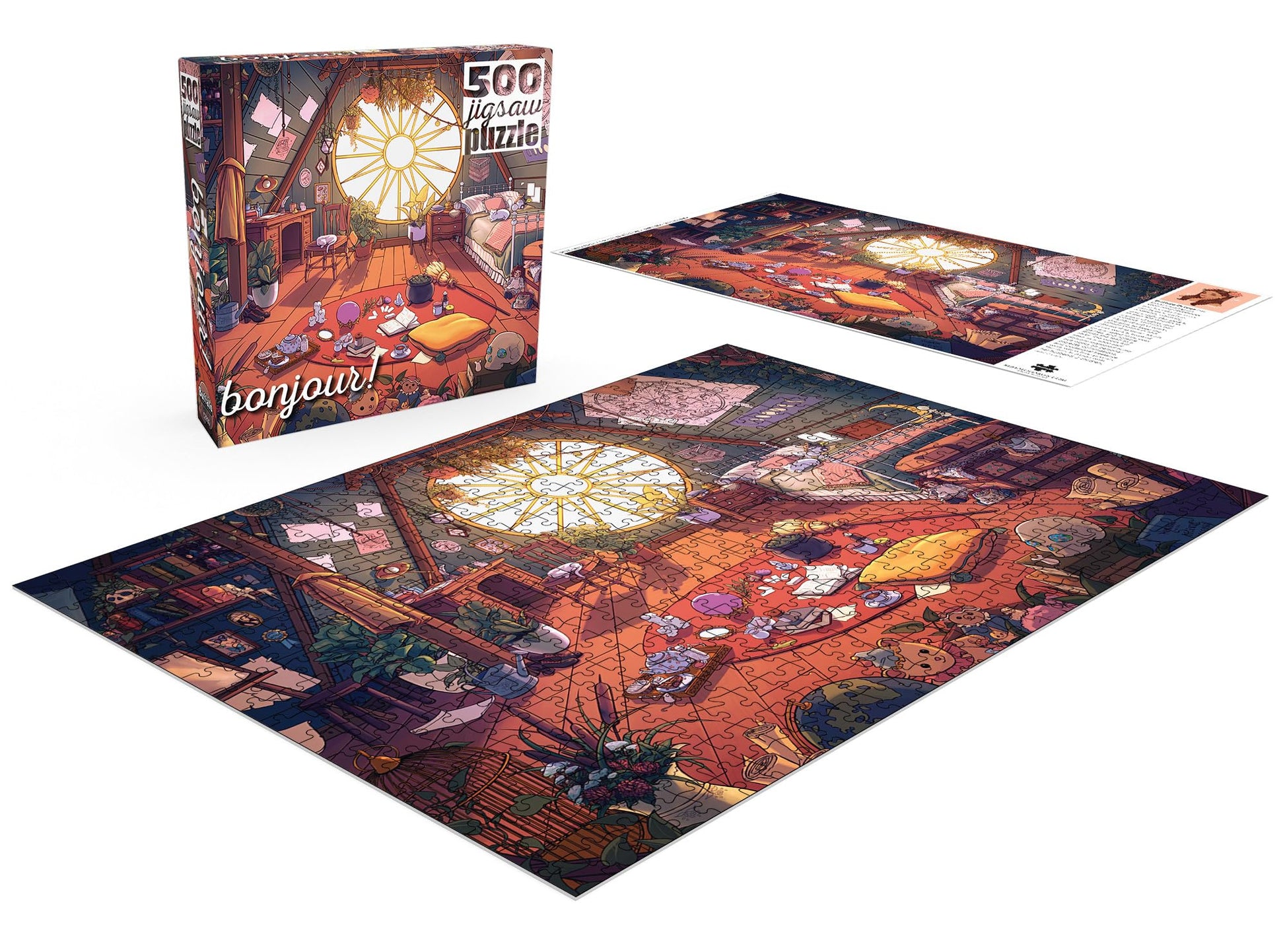 Buffalo Games - Messy Room - 500 Piece Jigsaw Puzzle for Adults