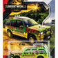 Jurassic World Matchbox Die-Cast Vehicle Set, '19 Jeep Gladiator, '14 Mercedes G350, Jeep Wrangler, Ford Explorer, 4 Pack, Ages 3+ JGL59-956A