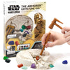 STAR WARS The Armorer Gemstone Dig, Reveal 8 Real Gemstones Inside The Armorer's Helmet, Including Amethyst, Quartz, Red Agate, Toys, Science Kits for