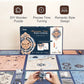 ROKR 3D Wooden Puzzles for Adults, Wooden Puzzle Clock, Mechanical Building Model Kits, DIY Model Kits Brain Teaser Puzzles, Crafts/Hobbies/Gifts
