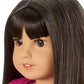 American Girl Truly Me 18-inch Doll #130 with Brown Eyes, Straight Black-Brown Hair, Light-to-Medium Skin, for Ages 6+
