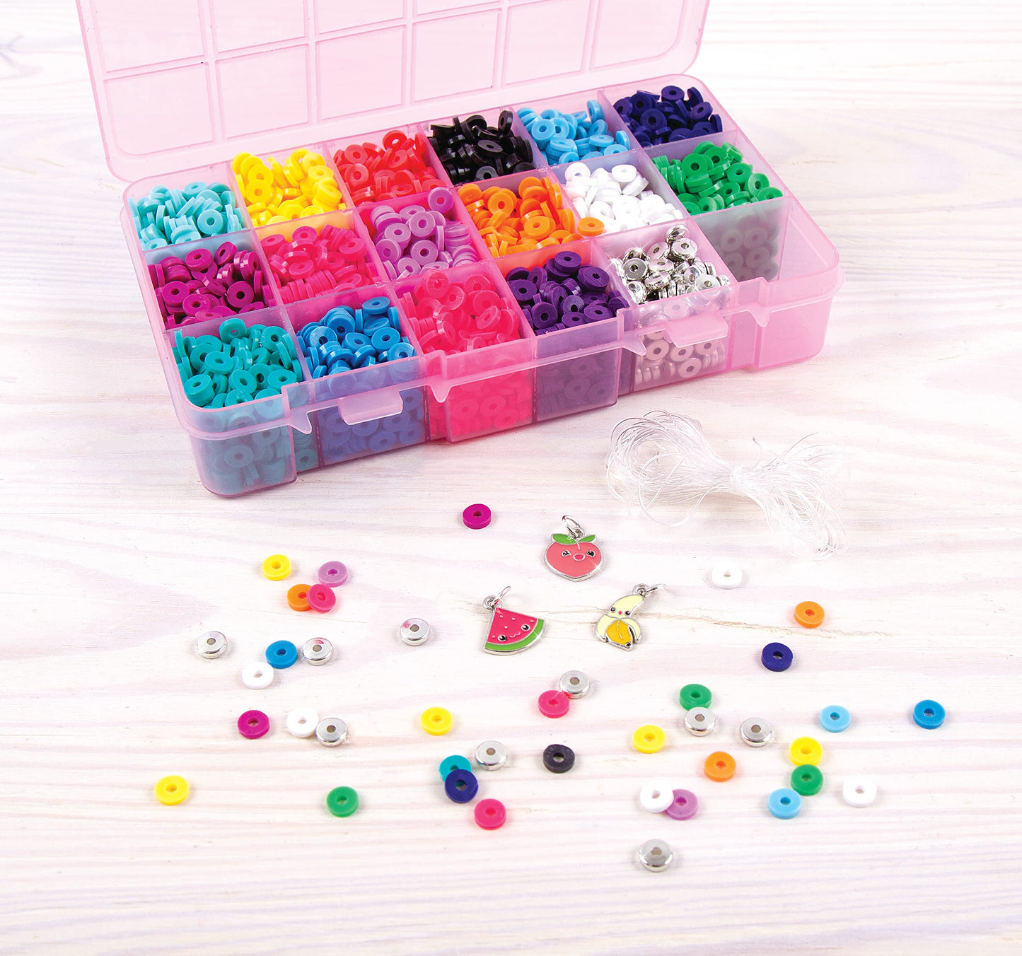 Make it Real Heishi Bead Kit - Square Box 1741