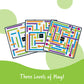 Learning Resources iTrax Critical Thinking Game - 69 Pieces, Ages 6+ Brainteaser Games for Kids, Develops Critical Thinking Skills, Board Games