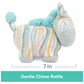 GUND Baby Safari Friends Zebra 7-Inch Chime Rattle Sensory Toy