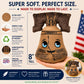 Grovii America 250 Liberty Bell Midori Plushie, 8” Official Chibi Plush, Sustainable + Handcrafted