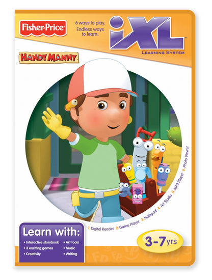 Fisher-Price iXL Learning System Software Disney Handy Manny