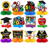 5th Grade Graduation Decorations: Elementary Graduation Decorations Honeycomb Centerpieces 5th Grade Promotion Decorations Fifth Grade Table