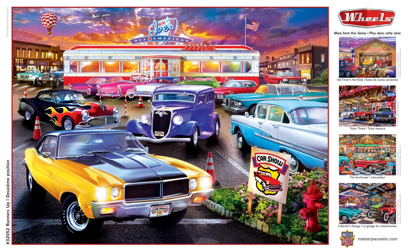 MasterPieces 750 Piece Jigsaw Puzzle for Adults and Family - Runner's Up - 18"x24"