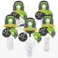 Big Dot of Happiness Lax to the Max - Lacrosse - Party Centerpiece Sticks - Table Toppers - Set of 15