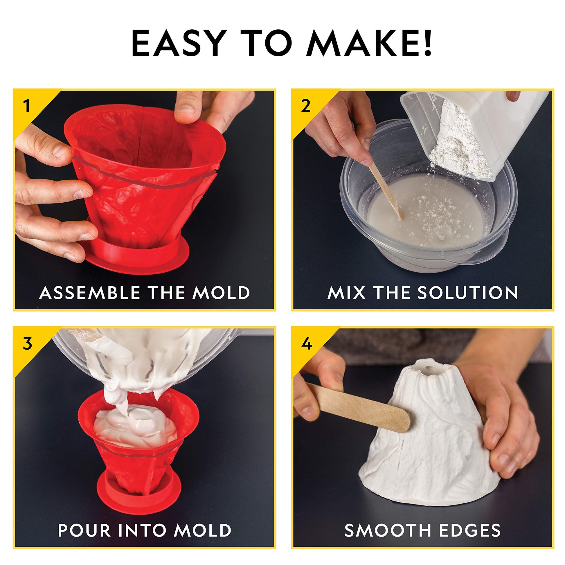 National Geographic Ultimate Volcano Science Kit for Kids Ages 8-12