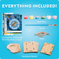 National Geographic Build Your Own Birdhouse Kit - DIY Wooden Birdhouse Craft with Paints, Brush, Bird-Watching Journal & Educational Poster for Kids