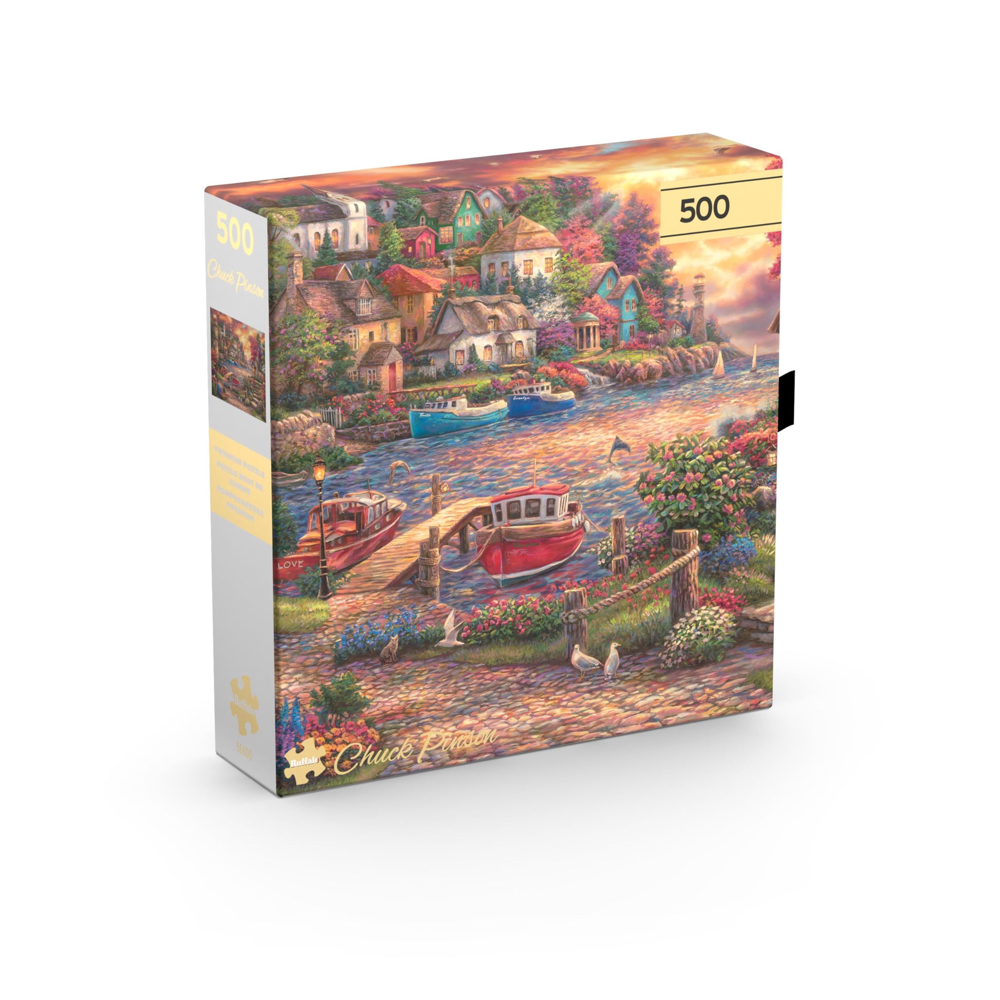 Buffalo Games - This Side of the Sea - 500 Piece Jigsaw Puzzle for Adults