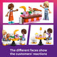 LEGO Friends Restaurant and Cooking School Toy Building Set - Restaurant Pretend Play Set for Kids, Girls and Boys, Ages 8+ - with 4 Minidolls, Cat