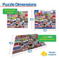 White Mountain Puzzles I Love Massachusetts Puzzle, 1 EA