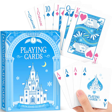 Playing Cards, Castle Themed Playing Cards, Deck of Cards, Standard Poker Cards Set for Family Game Night,Table Card Games,Magic,Blackjack,Themed