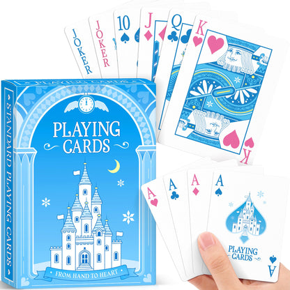 Playing Cards, Castle Themed Playing Cards, Deck of Cards, Standard Poker Cards Set for Family Game Night,Table Card Games,Magic,Blackjack,Themed