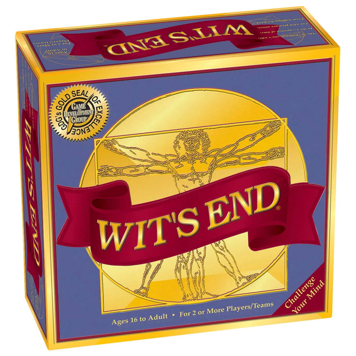 Wit's End - A Smart, Mind-Bending Trivia & Brain Teaser Game that Will Challenge Your Wits & Knowledge - Adult & Family Night Fun