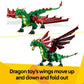 LEGO Creator 3 in 1 Medieval Dragon Toy - Building Toy with 3 Build Options, Dragon, Sea Serpent, or Phoenix - Fantasy Set for Kids, Boys and Girls