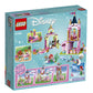 LEGO Disney Aurora, Ariel and Tiana’s Royal Celebration 41162 Building Kit (282 Pieces)