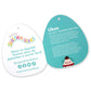 Squishmallows Original 12-Inch Ukee Clown with Teal Hair and Black Bowler Hat - Official Jazwares Plush