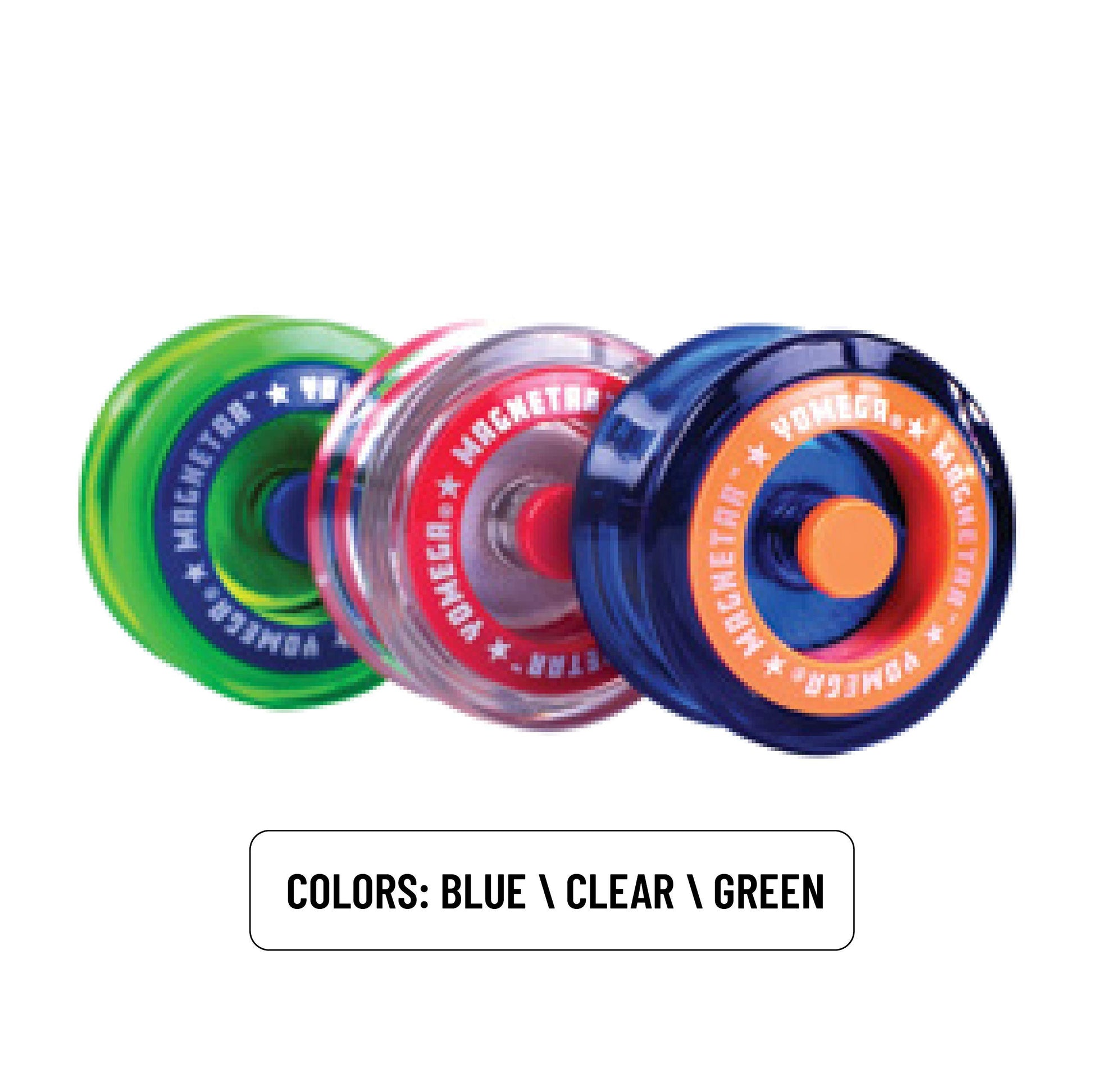 Yomega Magnetar Responsive High Performance Ball Bearing Yoyo. Designed for Intermediate and Advanced String Trick and Looping Play. + Extra 2