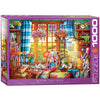 EuroGraphics (EURHR Patchwork Craft Room 1000Piece Puzzle 1000Piece Jigsaw Puzzle