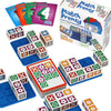 Funwares Match Frenzy: Portable Pattern Matching Puzzle Game, Family Mini Board Games, Perfect for Travel & Home Play, Road Trip Activities for Kids