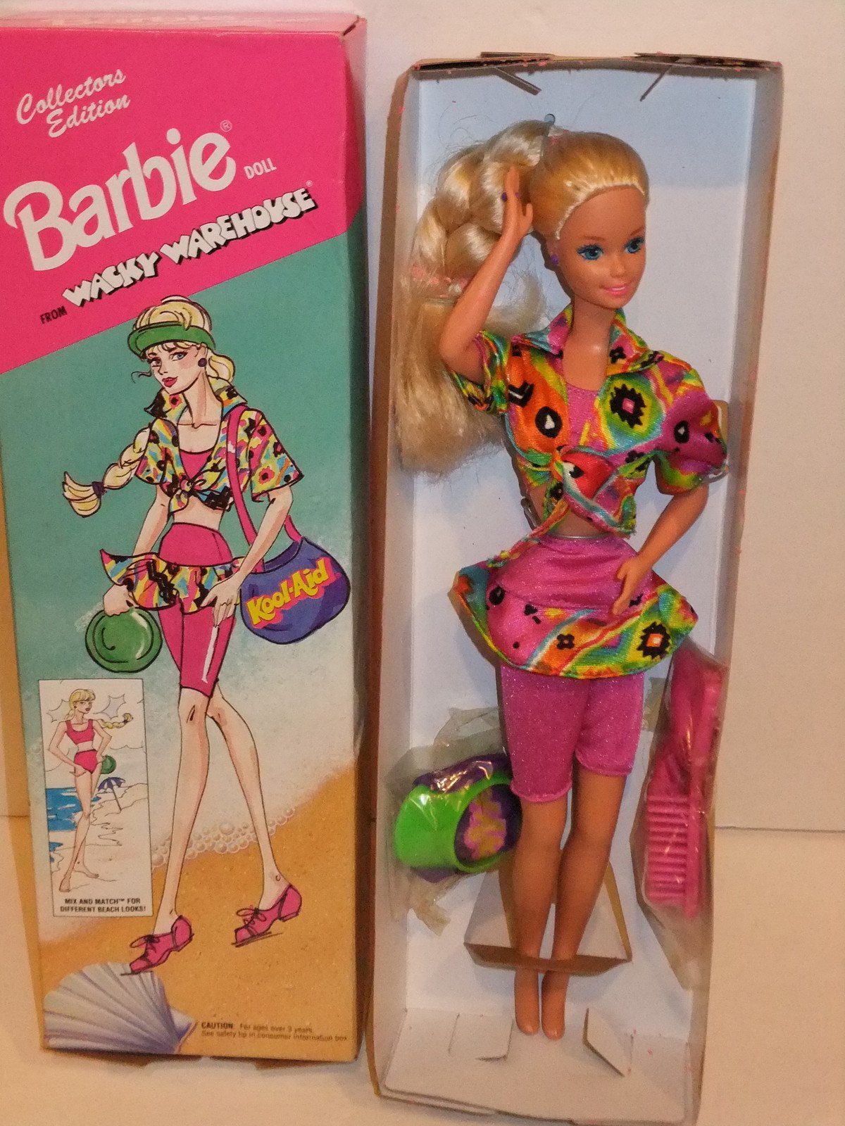 Barbie Collectors Edition 1992 - Kool-Aid Wacky Warehouse 10309