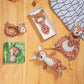 Mary Meyer Teething Toys Leika Silicone Baby Teether for Babies 0-12 Months, 9-Inches, Little Fawn