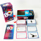 Buffalo Games 80s Pop Culture Trivia Card Game - 200 Trivia Cards, 30 Sec Timer & Guide - Adult Game Night - Portable Travel Quiz - Gen X Pop Culture