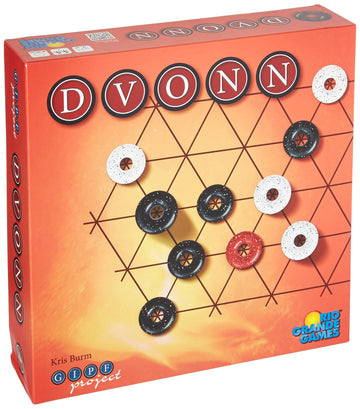 Rio Grande Games Dvonn Abstract Strategy 2 Player Stacking Board Game