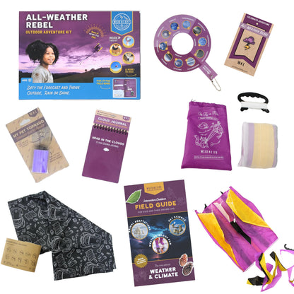 Wild Life Outdoor Adventures All-Weather Rebel Climate Science Kit, Ages 8+
