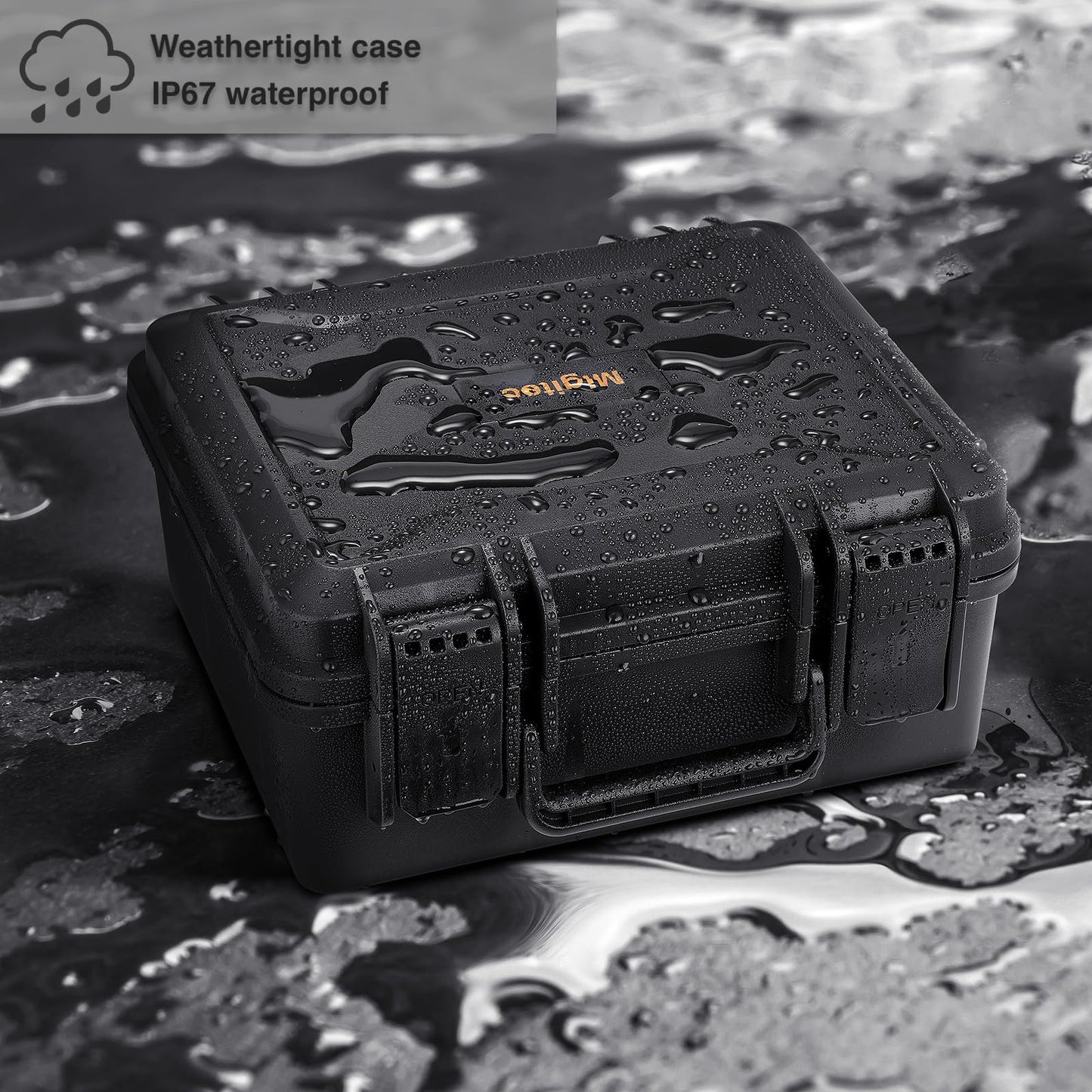 Waterproof Hard Carrying Case for DJI Mini 5 Pro/Mini 4/3 Fly More Combo