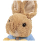 GUND Beatrix Potter Peter Rabbit Holding Chicks Plush, Easter Gift, Easter Bunny Stuffed Animal for Ages 1 and Up, Brown/Blue, 9.5”