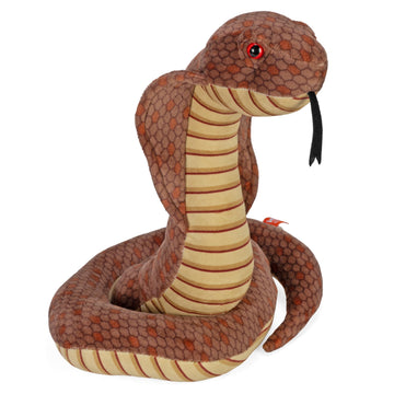 Wild Republic Cobra Plush, Stuffed Animal, Plush Toy, Gifts for Kids, Cuddlekins 12 Inches